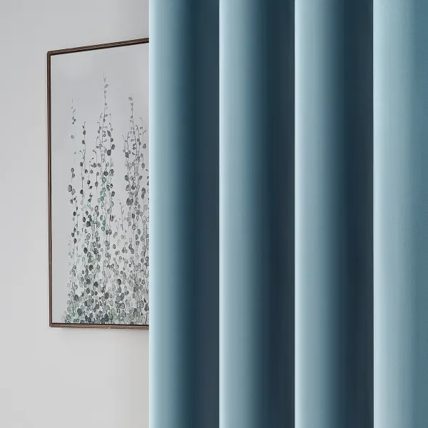 4Home Zatemňovací záves Manila modrosivá, 150 x 250 cm