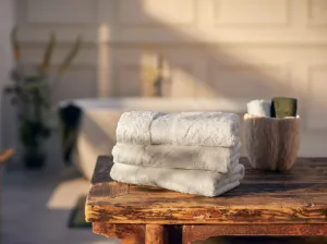 Cotton Hand Towel Off White