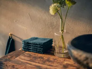 Cotton Guest Towel Petrol