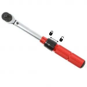 MARPOL Momentový kľúč 1/4" 5-24Nm + nadstavce