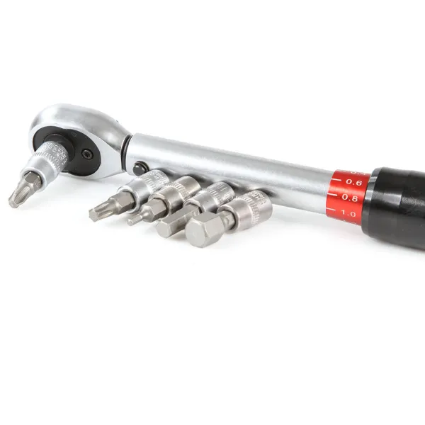 MARPOL Momentový kľúč 1/4" 5-24Nm + nadstavce