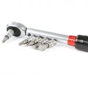 MARPOL Momentový kľúč 1/4" 5-24Nm + nadstavce