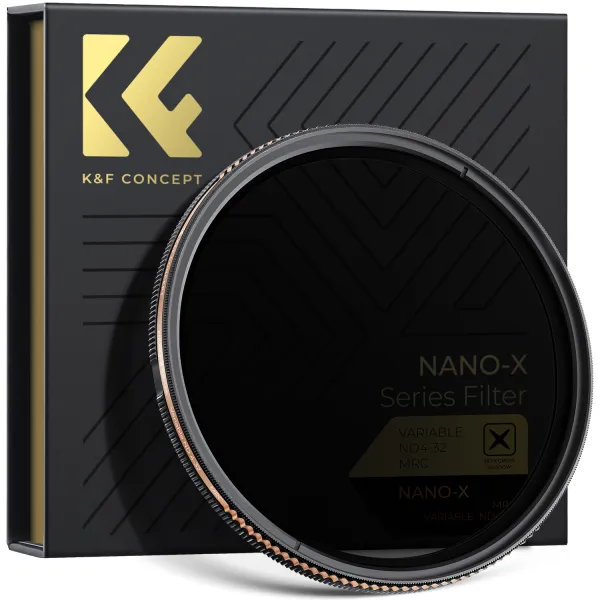K&F Concept K&F 82MM NANO-X SLIM VARIABLE/FADER HD, ND4~ND32 32604