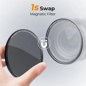 K&F Concept K&F 52mm Magnetic 3pcs Filter Kit, MCUV+CPL+ND1000+Filter Ring, Green 32053