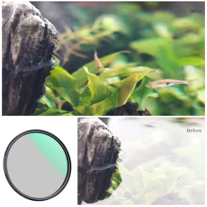 K&F Concept K&F 86MM MC14 CPL, Slim, Green Coated 32064