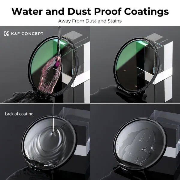 K&F Concept K&F 52mm Magnetic 3pcs Filter Kit, MCUV+CPL+ND1000+Filter Ring, Green 32053