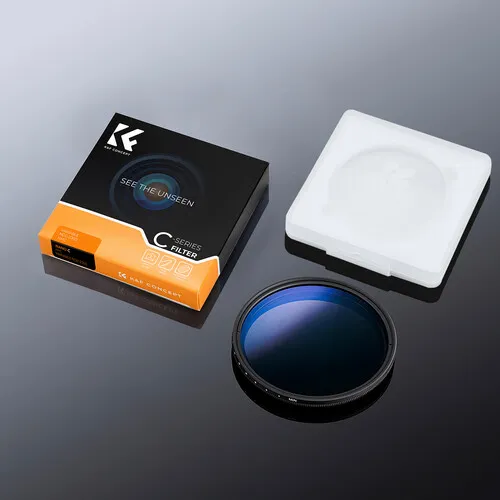 K&F Concept 62MM C séria ultratenká premenná/fader, ND2-2000 Blue Coated 32603
