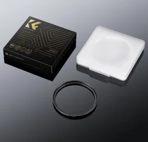 K&F Concept K&F 52-77 mm mosadzný krúžok adaptéra filtra, matná čierna, hrúbka rámu 2,9 mm, W/ 3ks čistenie C 35285