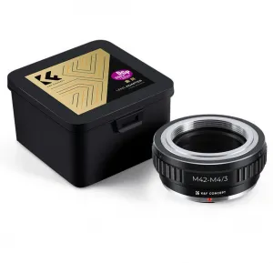 K&F Concept Objektívy K&F M42 na adaptér fotoaparátu s montážou M43 MFT 35741