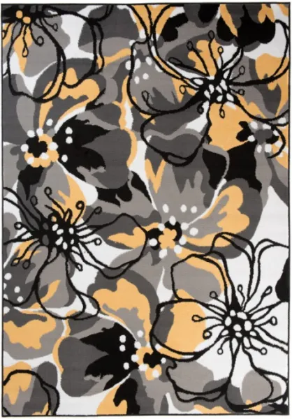 DECOREUM Koberec Z907A MAYA čierna Rozmery (v): 250x350
