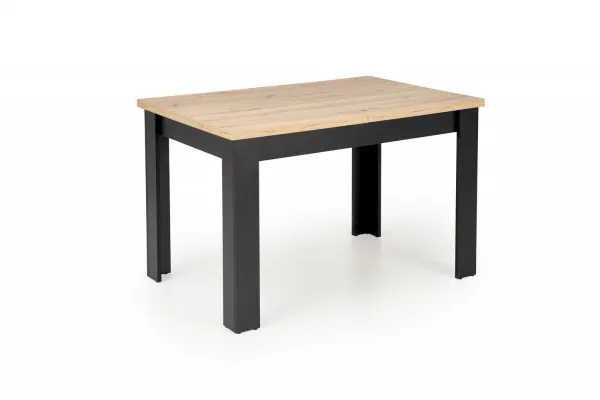 Rozkladací jedálenský stôl BAGIO Halmar Černá / dub