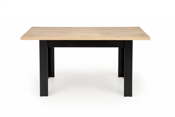 Rozkladací jedálenský stôl BAGIO Halmar Černá / dub
