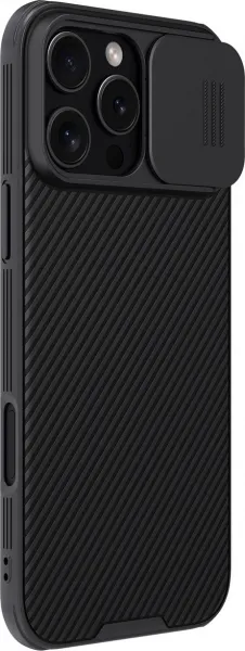 Nillkin CamShield PRO Kryt s MagSafe pre Apple iPhone 16 Pro Max, Čierny