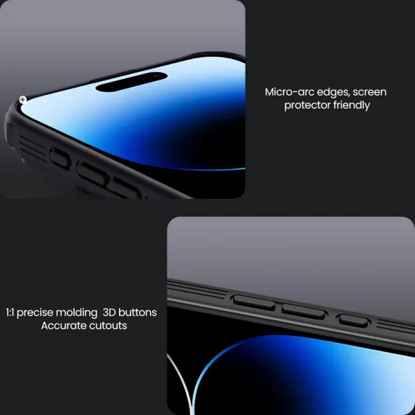 Nillkin CamShield PRO Kryt s MagSafe pre Apple iPhone 16 Pro Max, Čierny