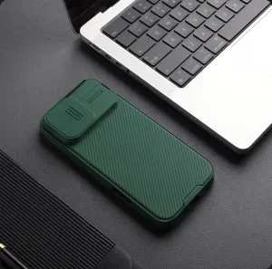 Nillkin CamShield PRO Kryt s MagSafe pre Apple iPhone 16 Pro Max, Zelený