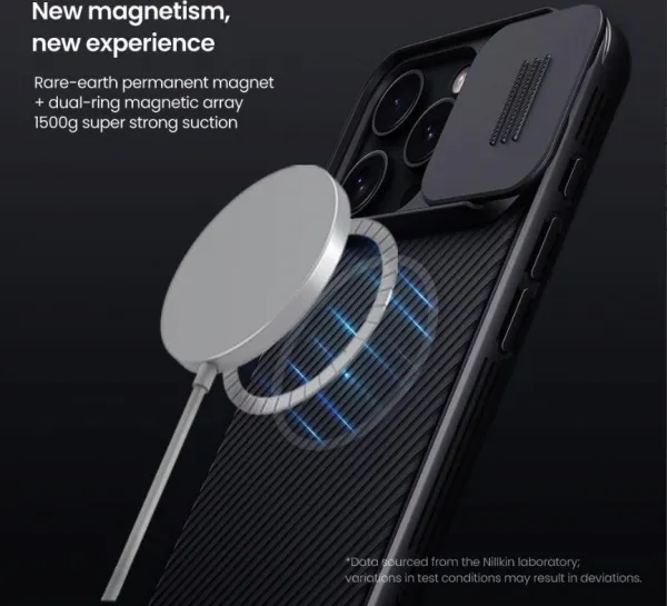 Nillkin Camshield, iPhone 16 Pro Max, zelený