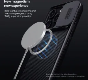 Nillkin Camshield, iPhone 16 Pro Max, zelený