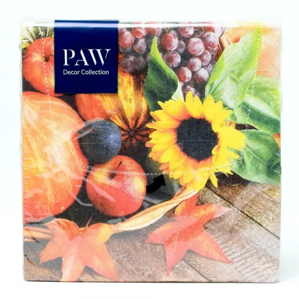 PAW - Obrúsky L 33x33cm Autumn Treasures