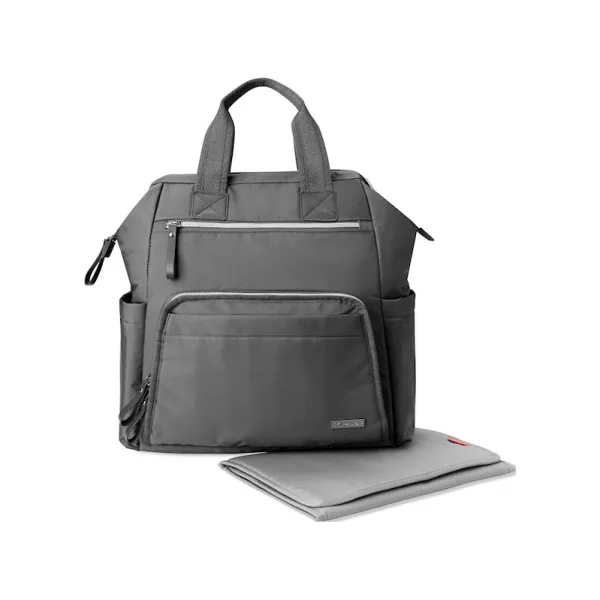 SKIPHOP Prebaľovacia taška-batoh Skip Hop Mainframe Charcoal