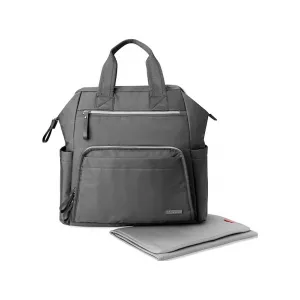 SKIPHOP Prebaľovacia taška-batoh Skip Hop Mainframe Charcoal