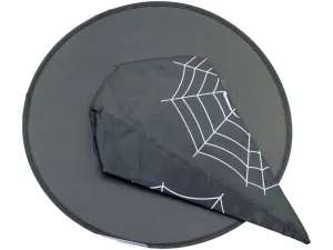 MaDe Čierny klobúk s pavúkom