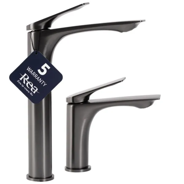 REA - Kúpeľňová batéria AVALON titanium High REA-B2704