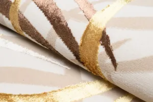 Koberec GOLDEN SHRNIK NA44D HBJ krémový