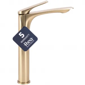 REA - Kúpeľňová batéria AVALON brush gold High REA-B2705