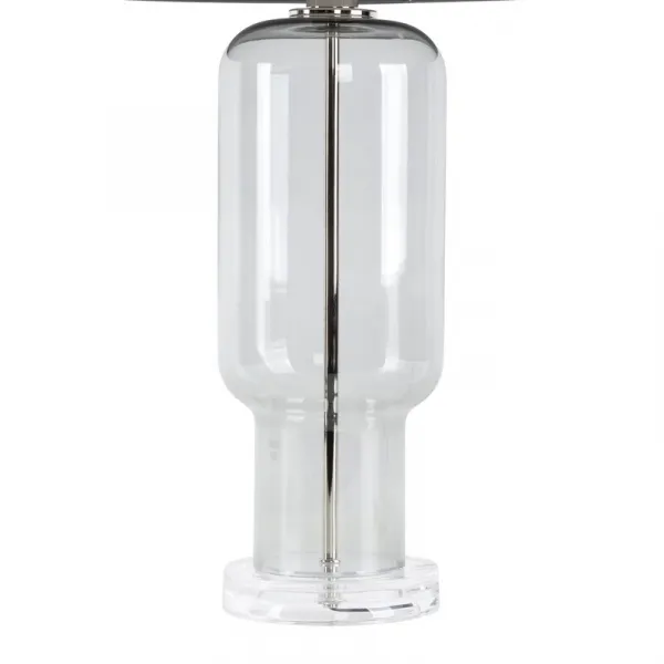 ArtFir Stolná lampa LILA 02 | sivá 32 x 40 x 66 cm