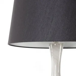 ArtFir Stolná lampa MEGI 01 | čierna 32 x 39 x 73 cm