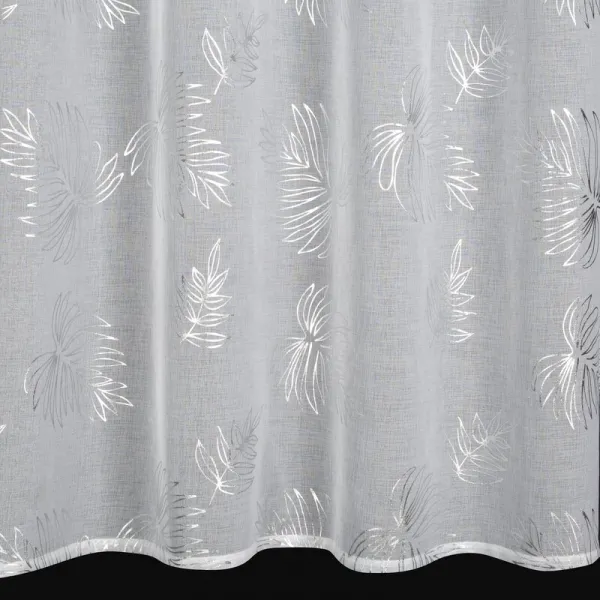 ArtFir Záves CAPRI K | biela/strieborná 140 x 250 cm