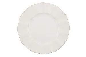Hermia Porcelánová sada 24 ks talířů Creamy Gold bílá/zlatá