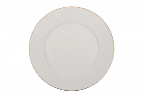Hermia Porcelánová sada 24 ks talířů Whitie bílá/zlatá