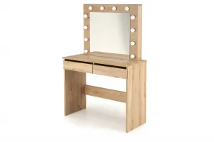 Toaletný stolík HOLLYWOOD Halmar Dub artisan