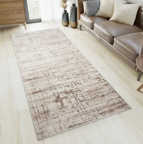 DECOREUM Koberec D175E biely/VIZON PORTLAND CHODNIK Rozmery (v): šírka 100 cm