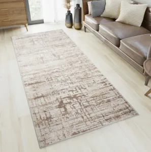 DECOREUM Koberec D175E biely/VIZON PORTLAND CHODNIK Rozmery (v): šírka 100 cm