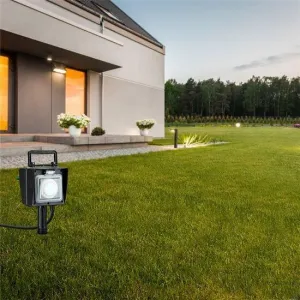 Predlžovací kábel 2 zásuvky 1,5m SOLIGHT PG03 s časovým spínačom