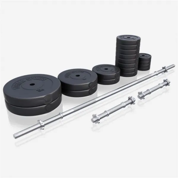 GORILLA SPORTS Nakladací činkový set, 100 kg