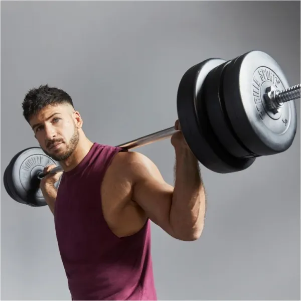 GORILLA SPORTS Nakladací činkový set, 130 kg