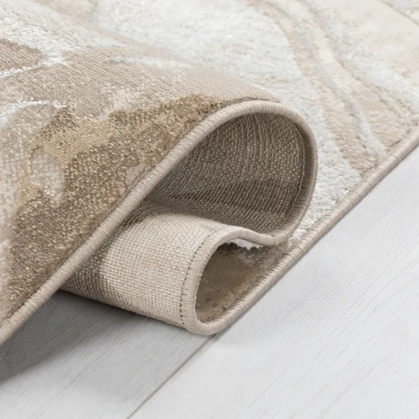 Flair Rugs koberce Behúň Eris Marbled Natural - 60x230 cm
