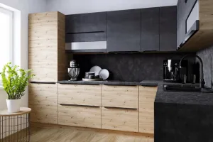 ArtExt Dvierka na umývačku riadu SILVER | ZM 60 Farba sokla: Grey