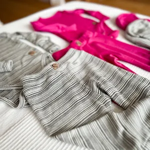 Merino nátelník + spodky pre deti – rôzne farby| MOYO Farba: Fuchsia, Veľkosť: 122/128