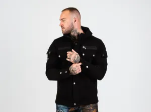 Pánska mikina CIPO & BAXX CL560 BLACK Farba: Čierna, Konfekčná veľkosť: M