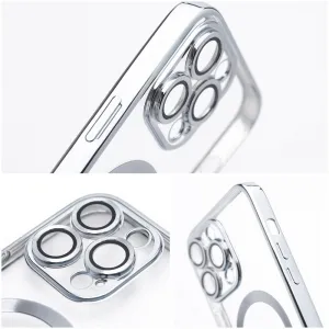 OEM Electro kryt s MagSafe pre Apple iPhone 16 Pro Max, Sivý