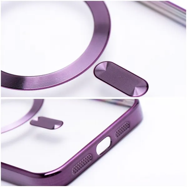 OEM Electro kryt s MagSafe pre Apple iPhone 16 Pro, Fialový