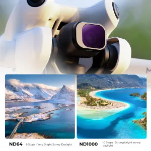 K&F Concept Sada filtrov K&F DJI Mini 4 Pro 6ks, (ND4+ND8+ND16+ND32+ND64+ND1000) 32108