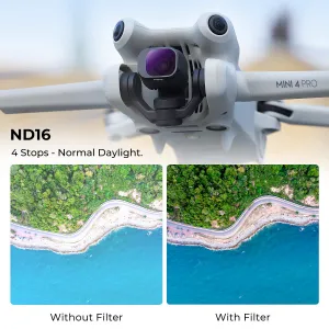 K&F Concept Sada filtrov K&F DJI Mini 4 Pro 4 ND (ND8, ND16, ND32 a ND64) 32082