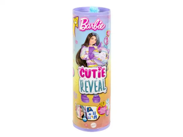 Barbie Cutie Reveal Barbie farebné sny zebra