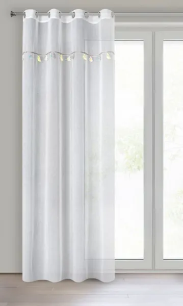 ArtFir Záclona KIDS 1 K | biela 140 x 250 cm