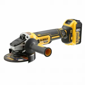 DEWALT DCG405P2 Brúska uhlová 125mm 18V 1000W 2x5,0Ah bezuhlíková